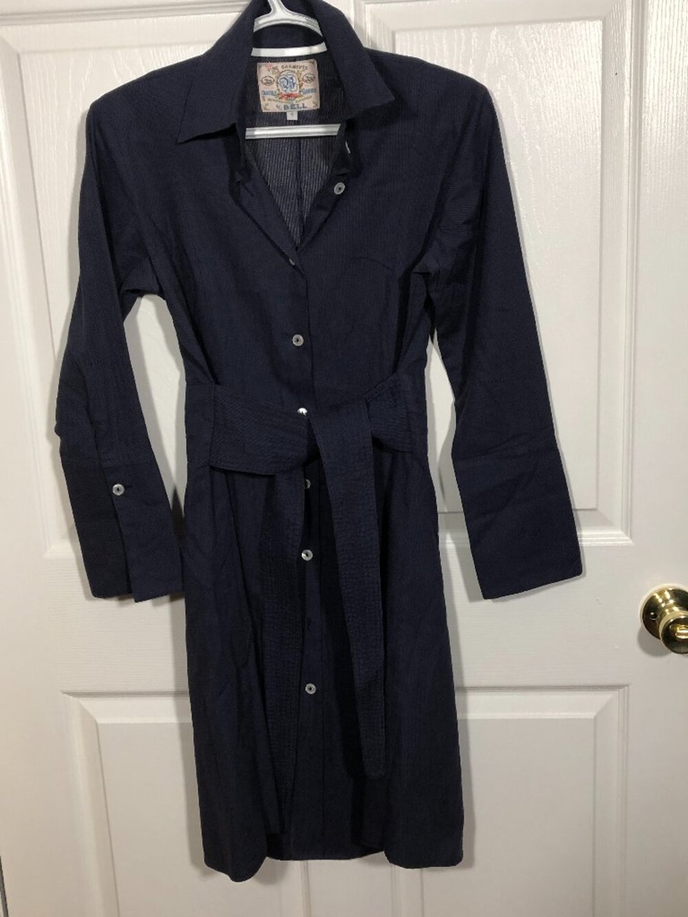 Our Fine Garments by Alicia Bell Chambray Dress, retro look, 4